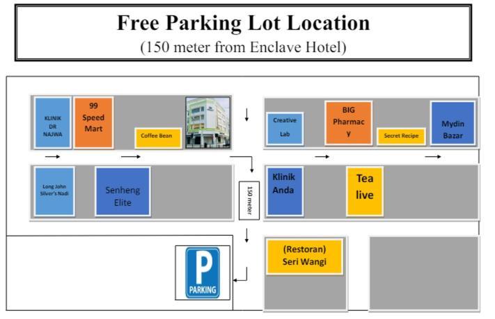 פוטראג'איה Enclave Business Hotel מראה חיצוני תמונה